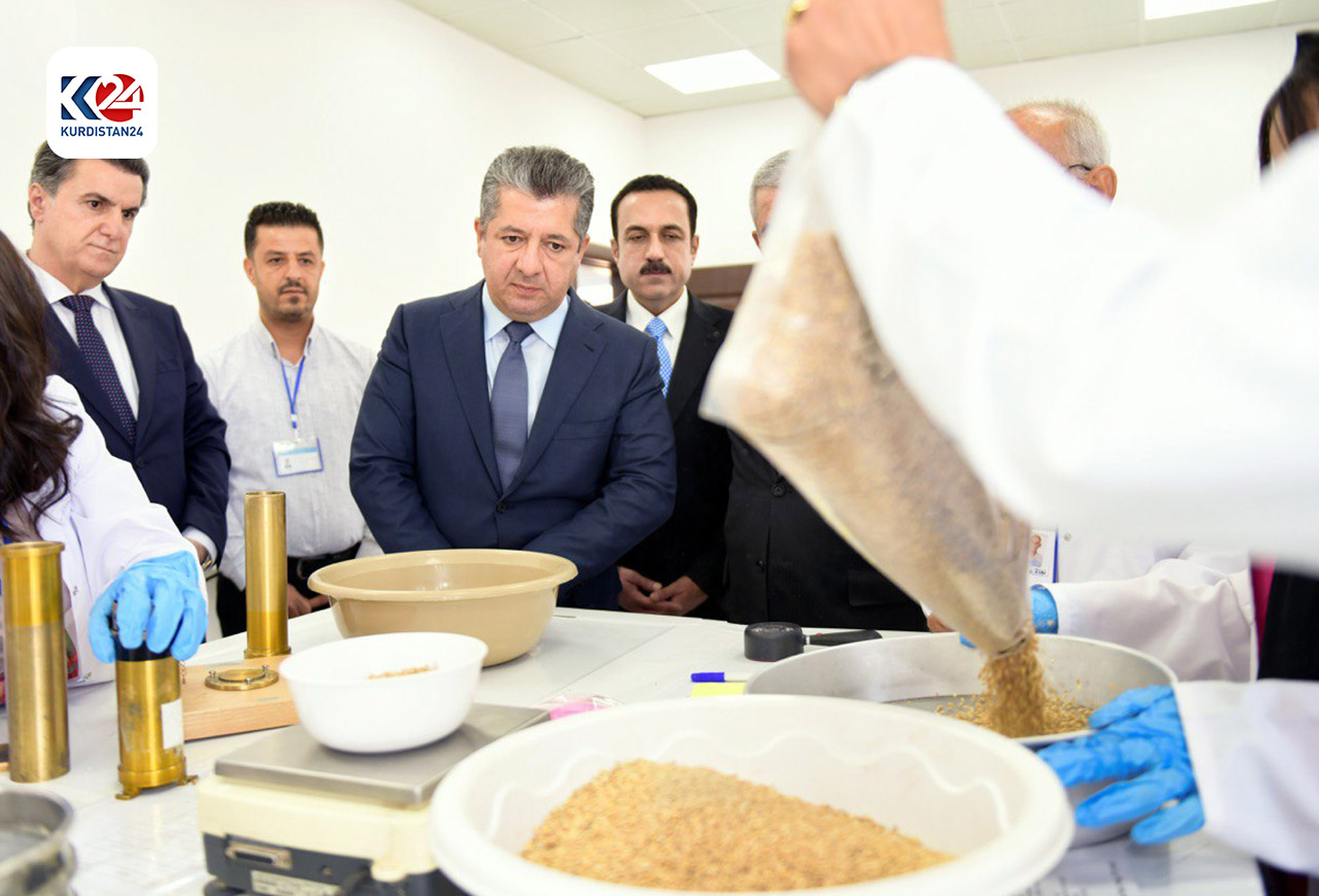 کردنەوەی سایلۆی قوشتەپە لەلایەن سەرۆکوەزیران مەسرور بارزانی 